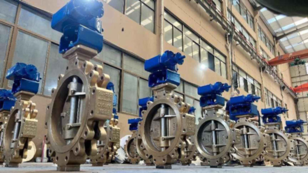 Triple Offset Metal Butterfly Valve